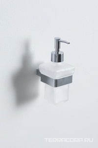 Дозатор настенный, (цв.хром, стекло матовое),  ZZ Allen Brau Infinity 6.21006-00