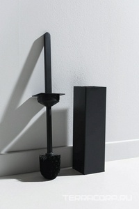 Ершик напольный в металлическом стакане, (цв.черный матовый),  ZZ Allen Brau Infinity 6.21009-31