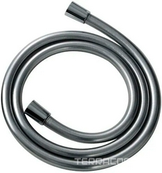 Шланг для душа, с защитой от перекручивания антитвист, 150см, 1/2 x 1/2, (пластик цв.хром), Infinity ZZ