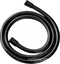 Шланг для душа, с защитой от перекручивания антитвист, 100см, 1/2 x 1/2, (пластик цв.черный матовый), Infinity ZZ