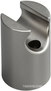 Кронштейн для ручного душа, (пластик цв.браш.никель),  ZZ Allen Brau Priority 5.31B15-BN