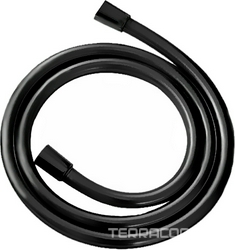 Шланг для душа, с защитой от перекручивания антитвист, 150см, 1/2 x 1/2, (пластик цв.черный матовый), Infinity ZZ