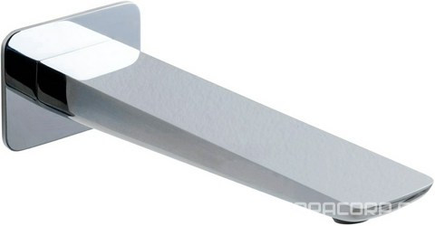 Излив для набора воды в ванну, встраиваемый в стену, 173мм, (цв.хром), Infinity ZZ