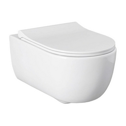 Унитаз подвесной 545х360мм, без сиденья, (цв.белый), Priority ZZ