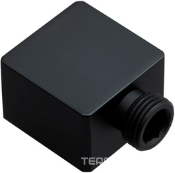 Шланговое подсоединение, квадр., 1/2, (цв.черный матовый), Infinity ZZ