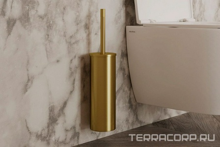 Ершик настенный, (цв.хром золото браш.),  ZZ Allen Brau Priority 6.31A09-GB