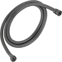 Шланг для душа, с защитой от перекручивания антитвист, 150см, 1/2 x 1/2, (метал цв.графит браш.), Priority ZZ