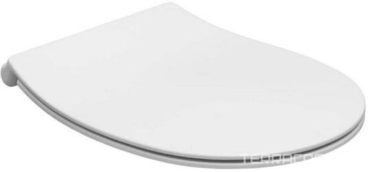 Сиденье для унитаза, с микролифтом, (цв.белый матовый), Fantasy ZZ