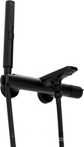 Смеситель для ванны, лейка, шланг в компл., (цв.черный матовый),  ZZ Allen Brau Liberty 5.33006-31