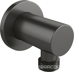 Шланговое подсоединение, кругл., 1/2, (цв.оружейная сталь), Chuva ZZ