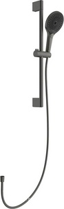 Душевой гарнитур: штанга, лейка, шланг, (цв.оружейная сталь),  ZZ Aqueduto Chuva CHU0545