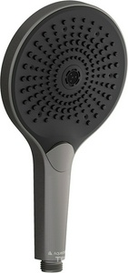 Лейка д/д ручная, круглая, 3 режима, (пластик цв.оружейная сталь),  ZZ Aqueduto Chuva CHU0745