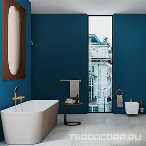 Лейка д/д ручная 3 режима, (пластик цв.шлифованное золото),  ZZ Aqueduto Chuva CHU0850