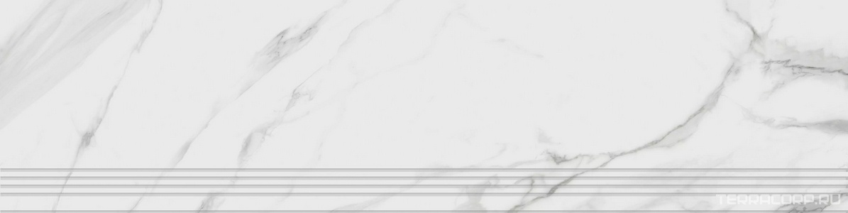 Ступень Kerama Marazzi Монте Тиберио 30х119,5 Белый 