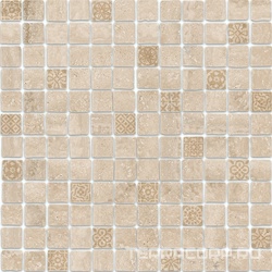 Керамический гранит  Kerama Marazzi Риальто Декор  Антика 2 мозаичный бежевый светлый матовый 30х30 Бежевый 