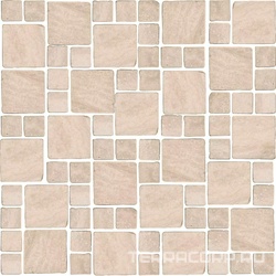 Керамический гранит Kerama Marazzi Риальто Декор  Антика 3 мозаичный бежевый светлый матовый 30х30 Бежевый 