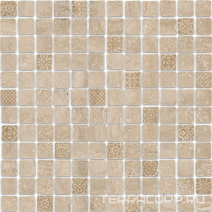 Декор Marazzi Риальто Антика 2 мозаичный бежевый матовый 30х30