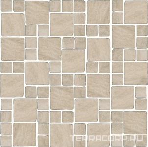Керамогранит Kerama Marazzi Риальто Декор  Антика 3 мозаичный бежевый матовый 30х30 Бежевый 