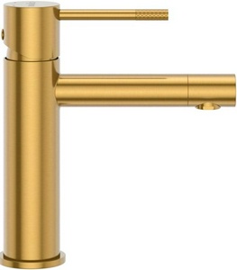 Смеситель для раковины, с д/к, (цв.брашированное золото), Relax ZZ Cezares relax RELAX-LS2-BORO