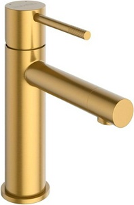 Смеситель для раковины, с д/к, (цв.брашированное золото), Relax ZZ Cezares relax RELAX-LS2-BORO