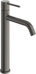 Смеситель для раковины, Высокий, без д/к, (цв.оружейная сталь), Relax ZZ