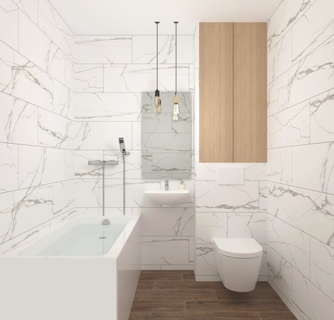 Ванная комната Geotiles дизайн