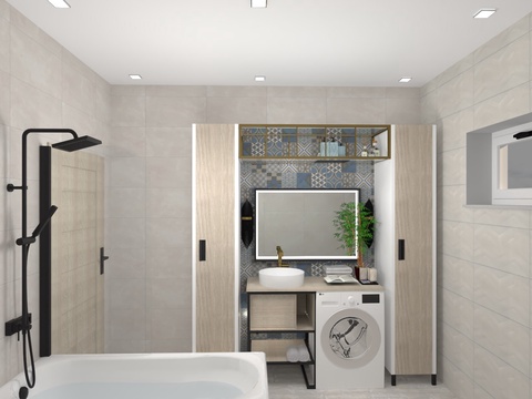 Ванная комната  Kerama Marazzi Онда дизайн