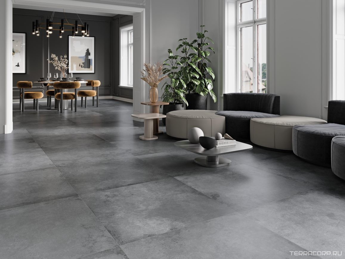 Керамогранит Pamesa Alloy Grey decorstone 60x120 Серый, фото 1