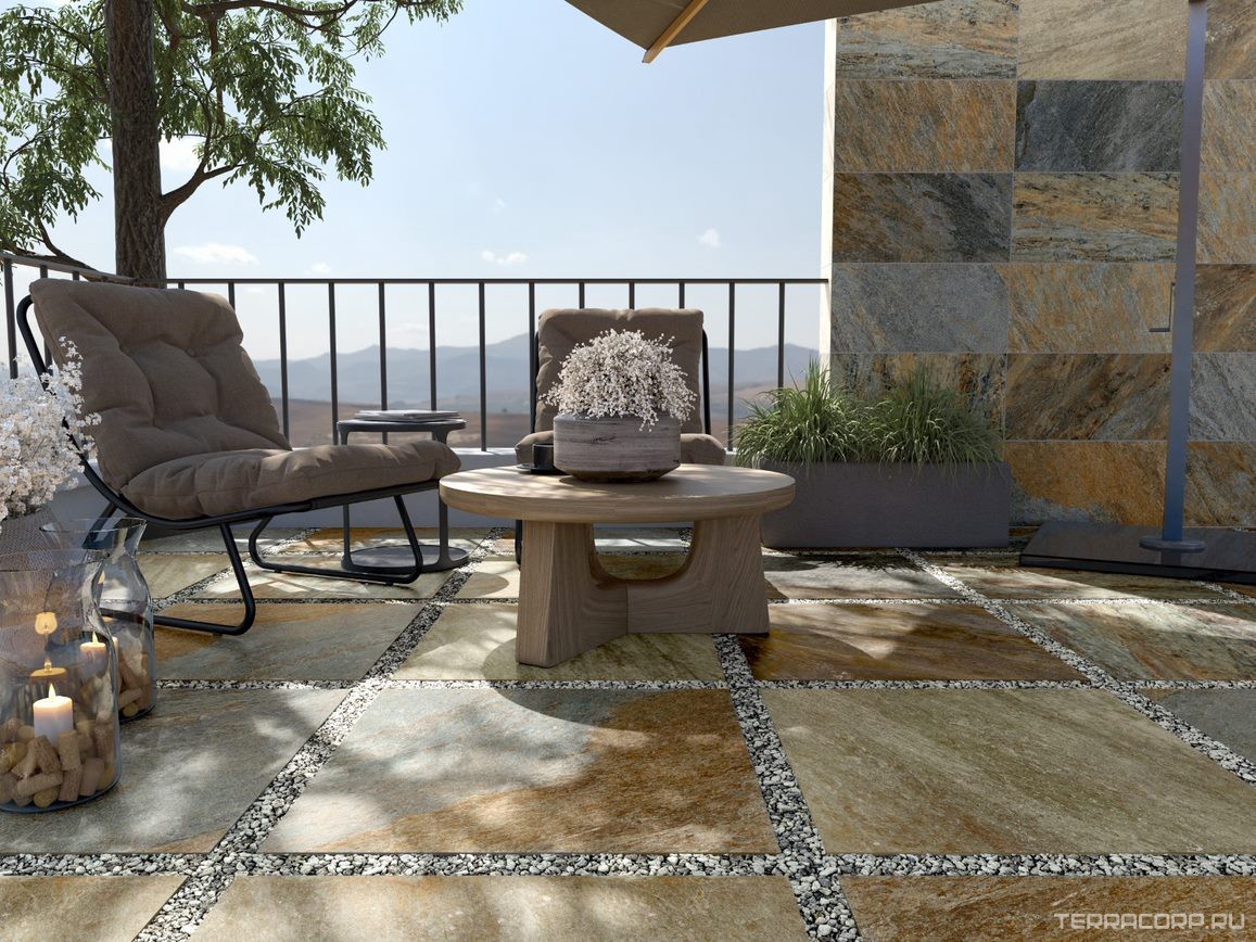 Керамогранит Pamesa Aroa Mix 8x44,2 XX Комбинированный, фото 2
