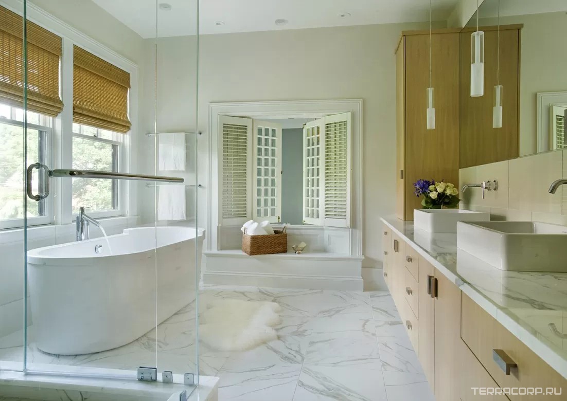 Керамогранит Pamesa Calacata Gold leviglass 60x120 Rec. Белый, фото 1
