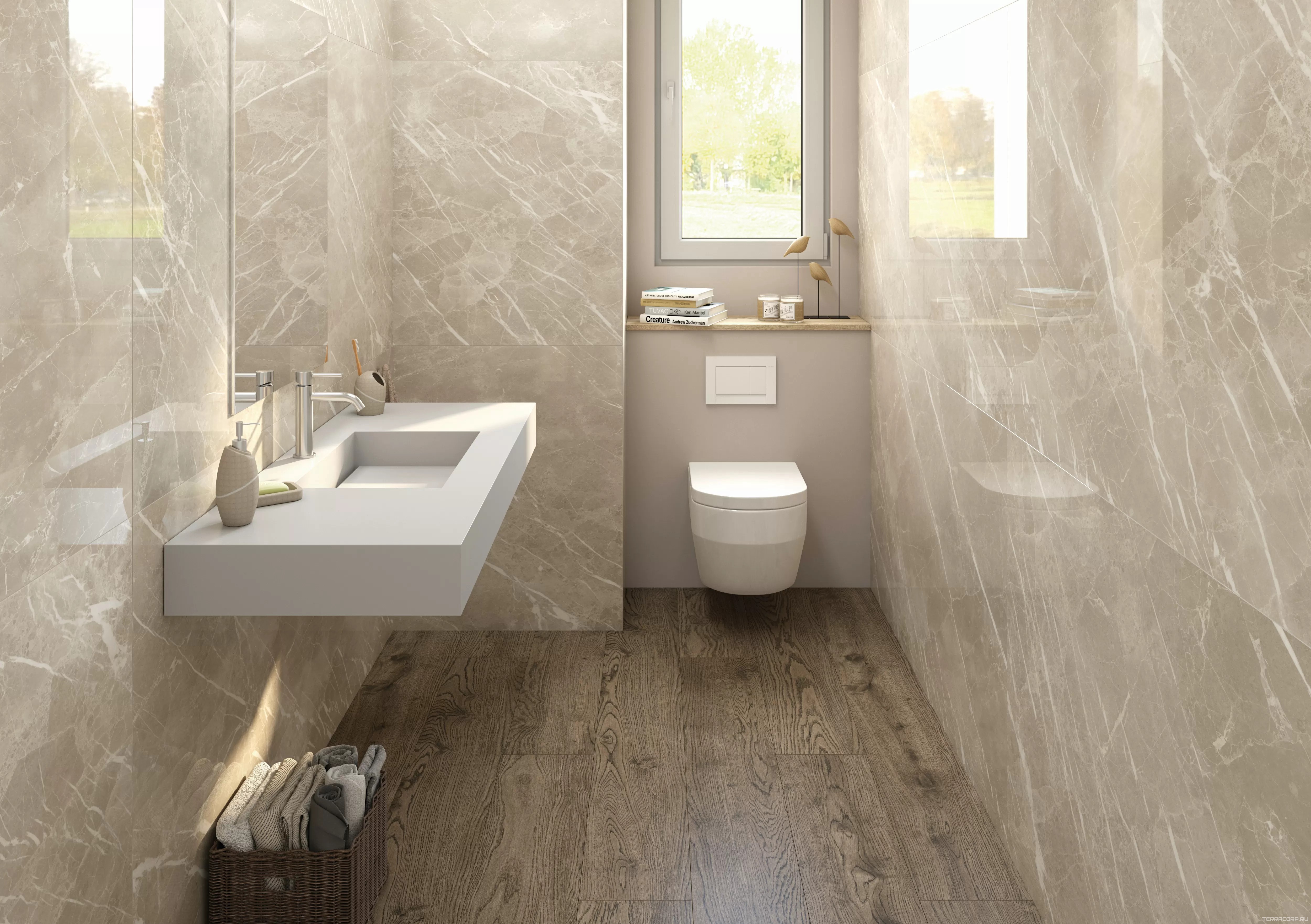 Керамогранит Pamesa CR Piave Pearl rett compacglass (п.п.) 75x75 Бежевый, фото 1