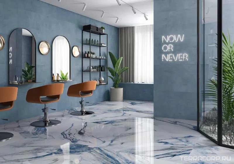 Керамогранит Pamesa Eleganza Perla Decorstone 60x120 Rec. Серый, фото 1