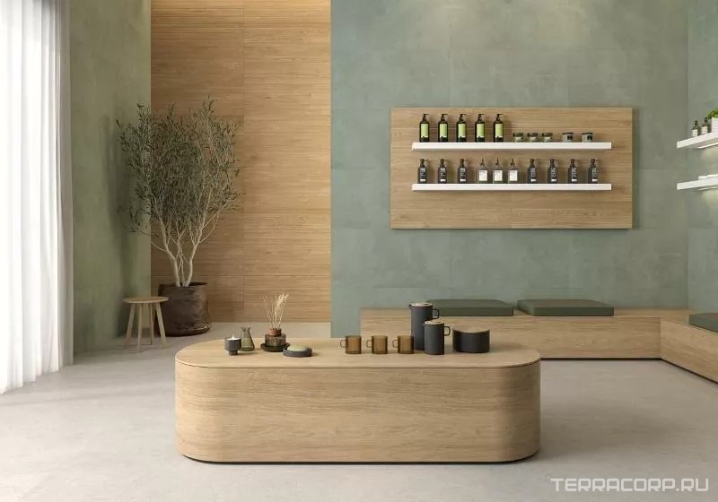 Керамогранит Pamesa Eleganza Saggio Decorstone 60x120 Rec. Зеленый, фото 2