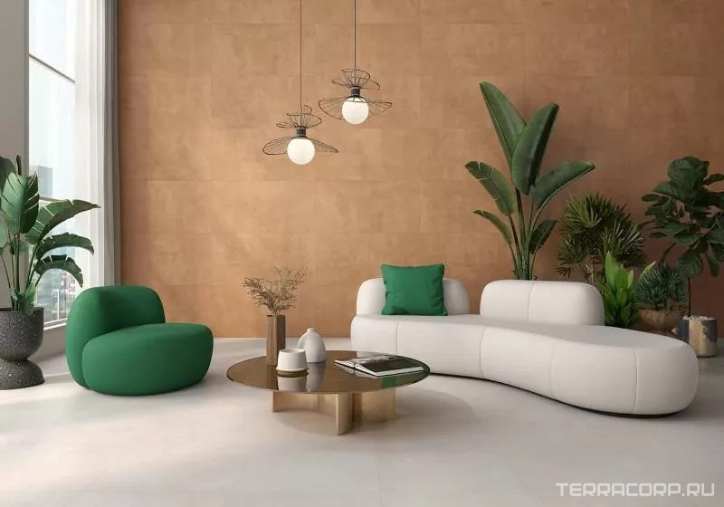 Керамогранит Pamesa Eleganza Siena Decorstone 60x120 Rec. Оранжевый, фото 2