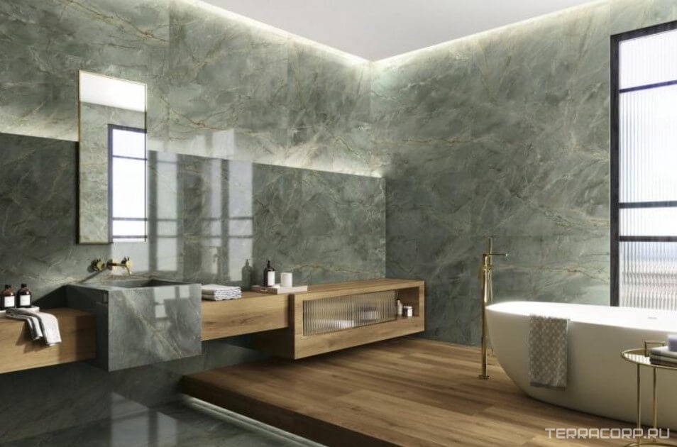 Керамогранит APE Ceramica Marbles 21 Jadore pol rect. 60x120 Комбинированный, фото 1