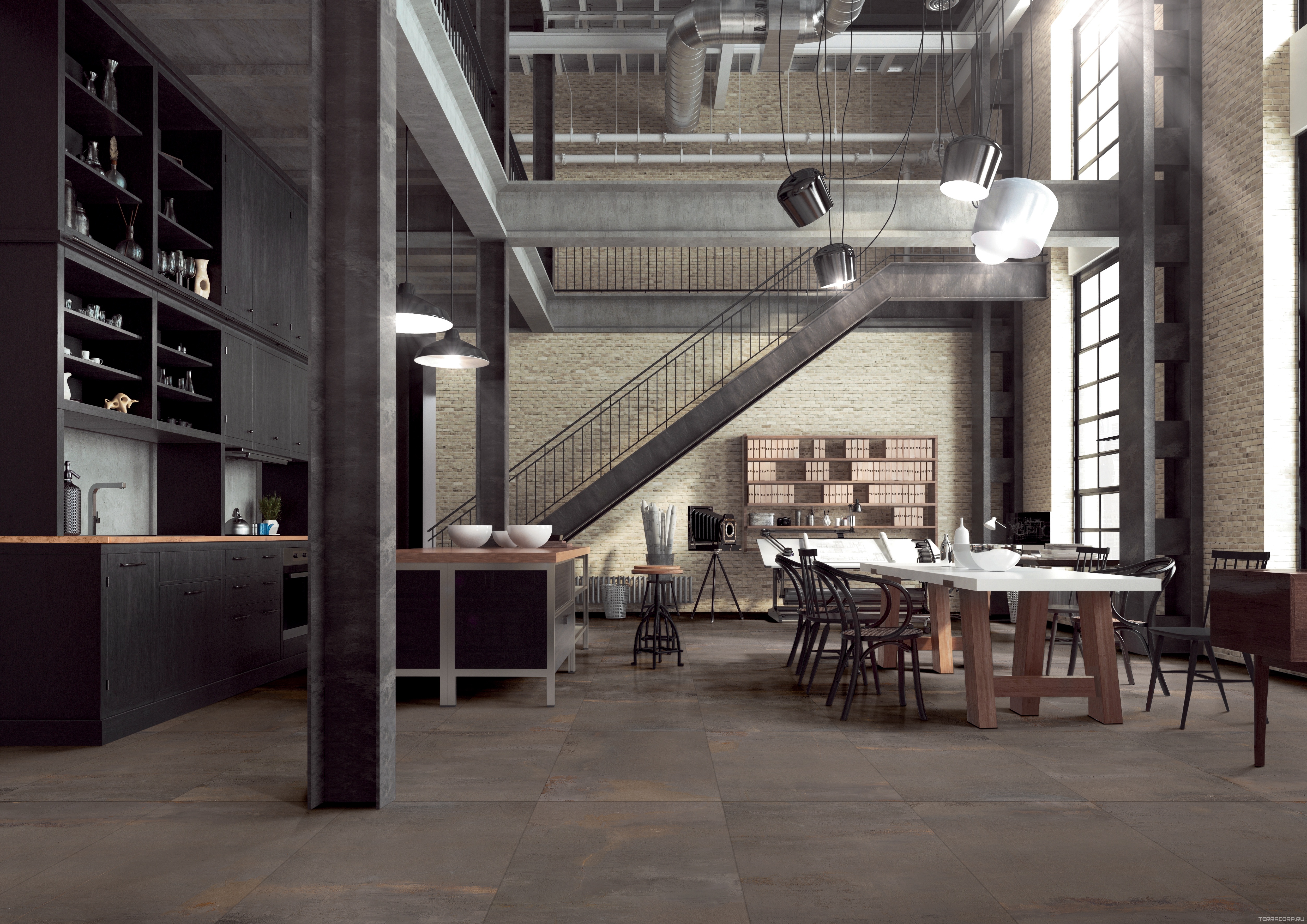 Керамогранит Ceramica Rubiera Abita Bronzo Ret 81x81 Коричневый, фото 1
