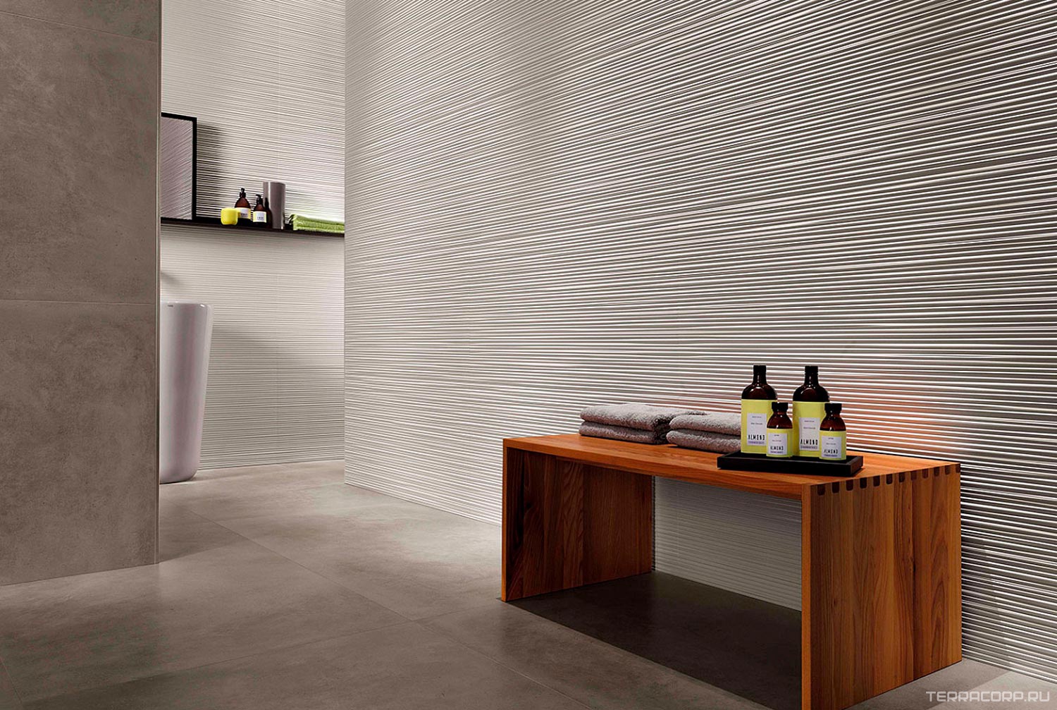 Керамическая плитка Atlas Concorde Italy 3D Wall Design 3D Line White Matt 50x120 ZZ Белый, фото 1