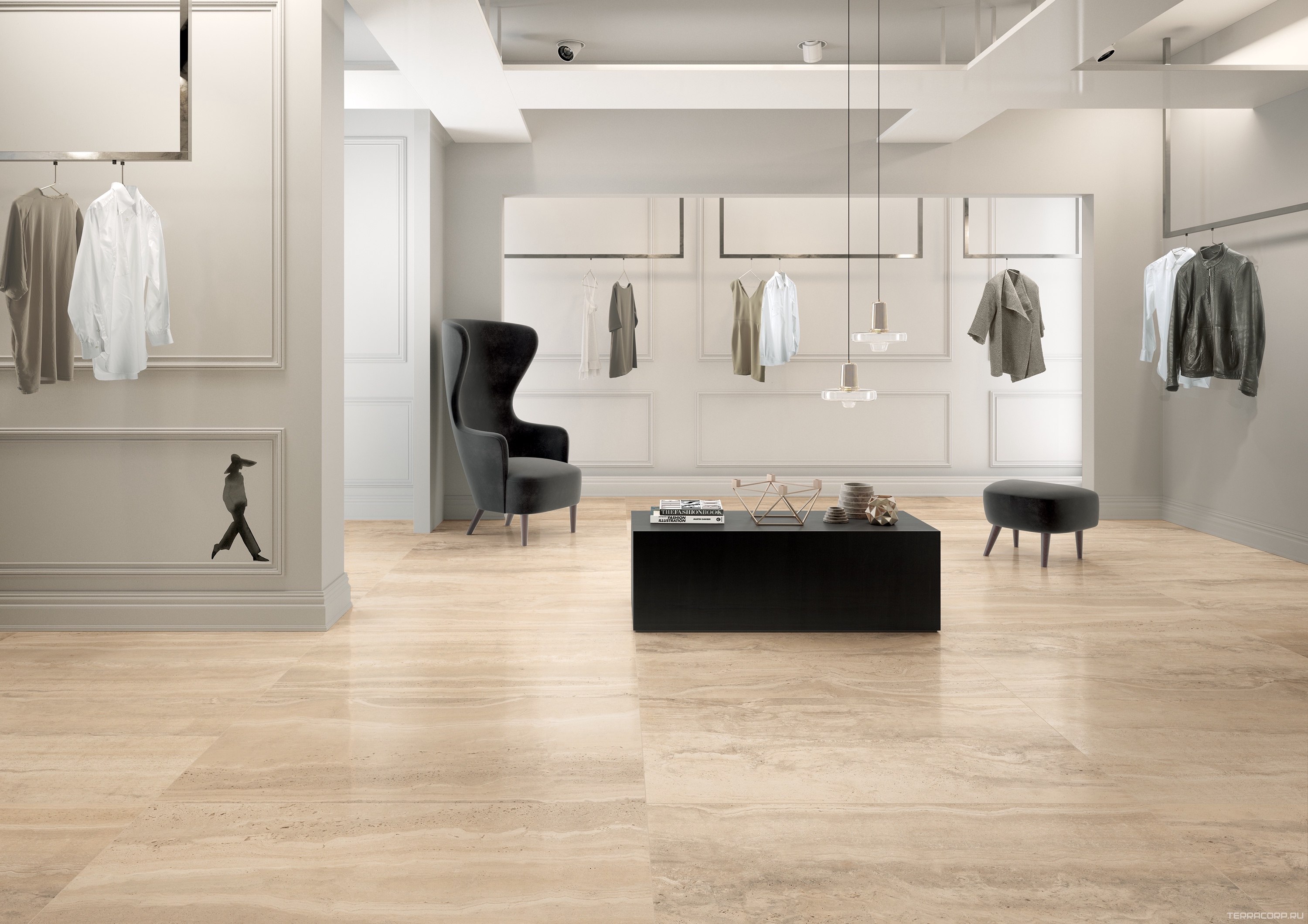 Керамогранит COEM ceramiche Reverso Beige Nat/Rett 60x120 Бежевый, фото 1