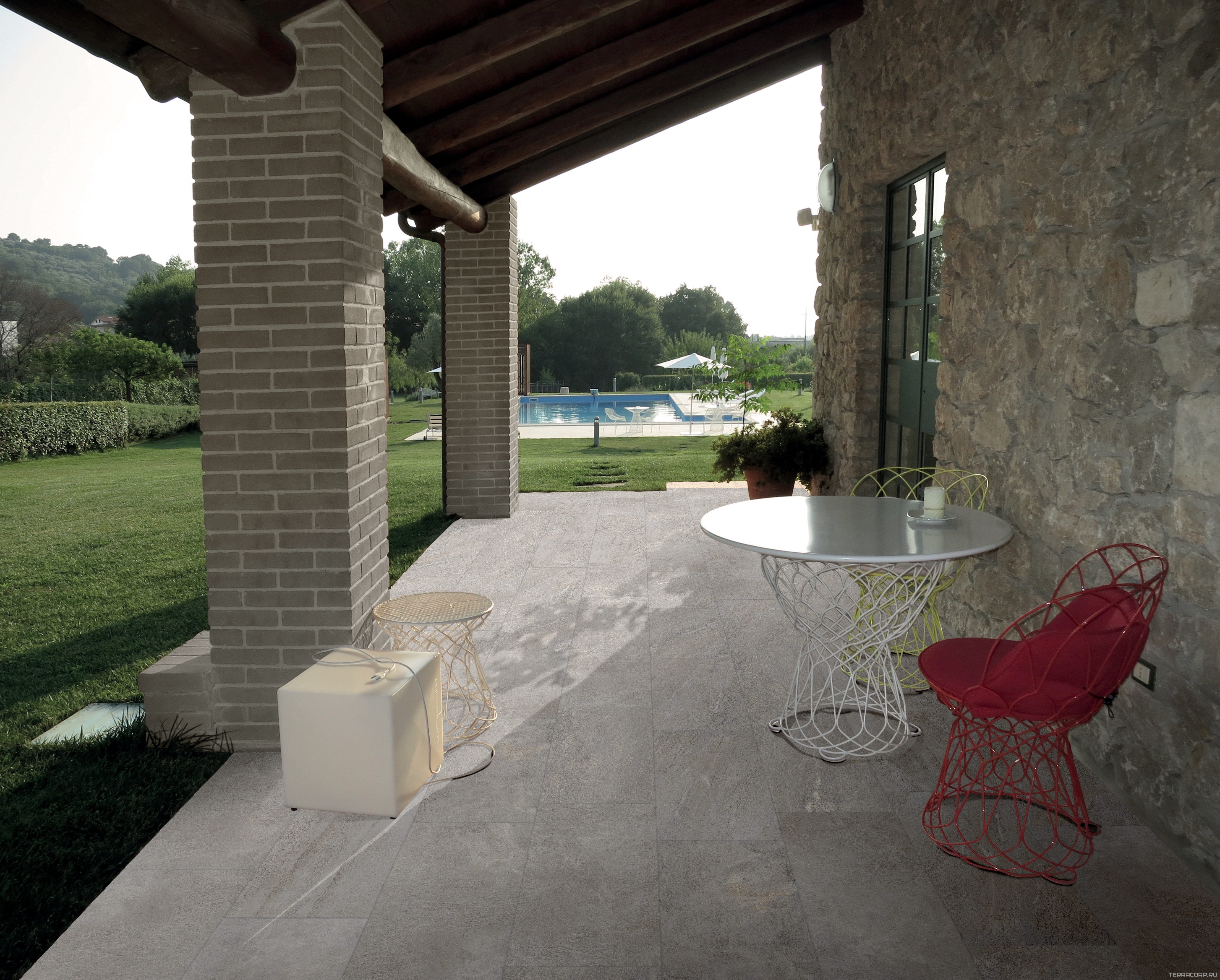 Керамогранит Dado Ceramica Aspen Grigio KL 60x120 Серый, фото 1