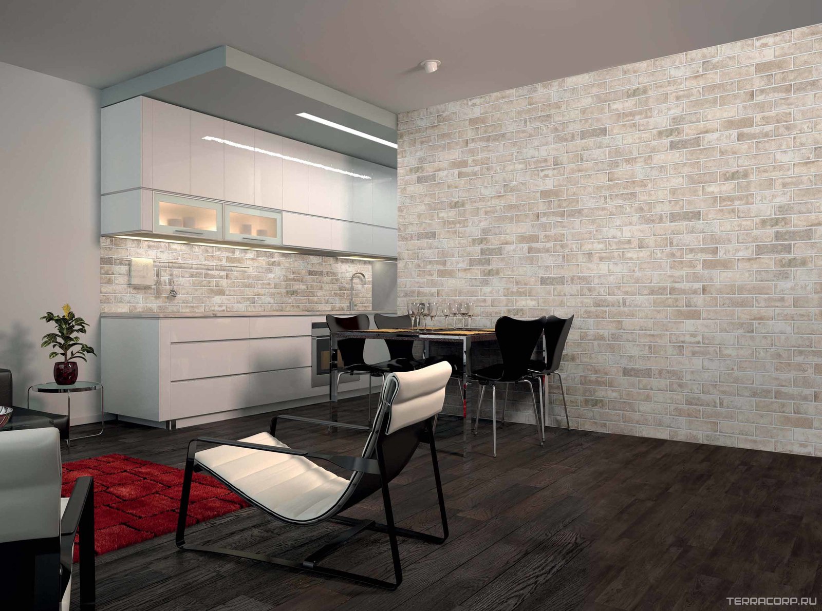 Керамогранит Dado Ceramica Brickone Antica Roma7,4x31 Бежевый, фото 1