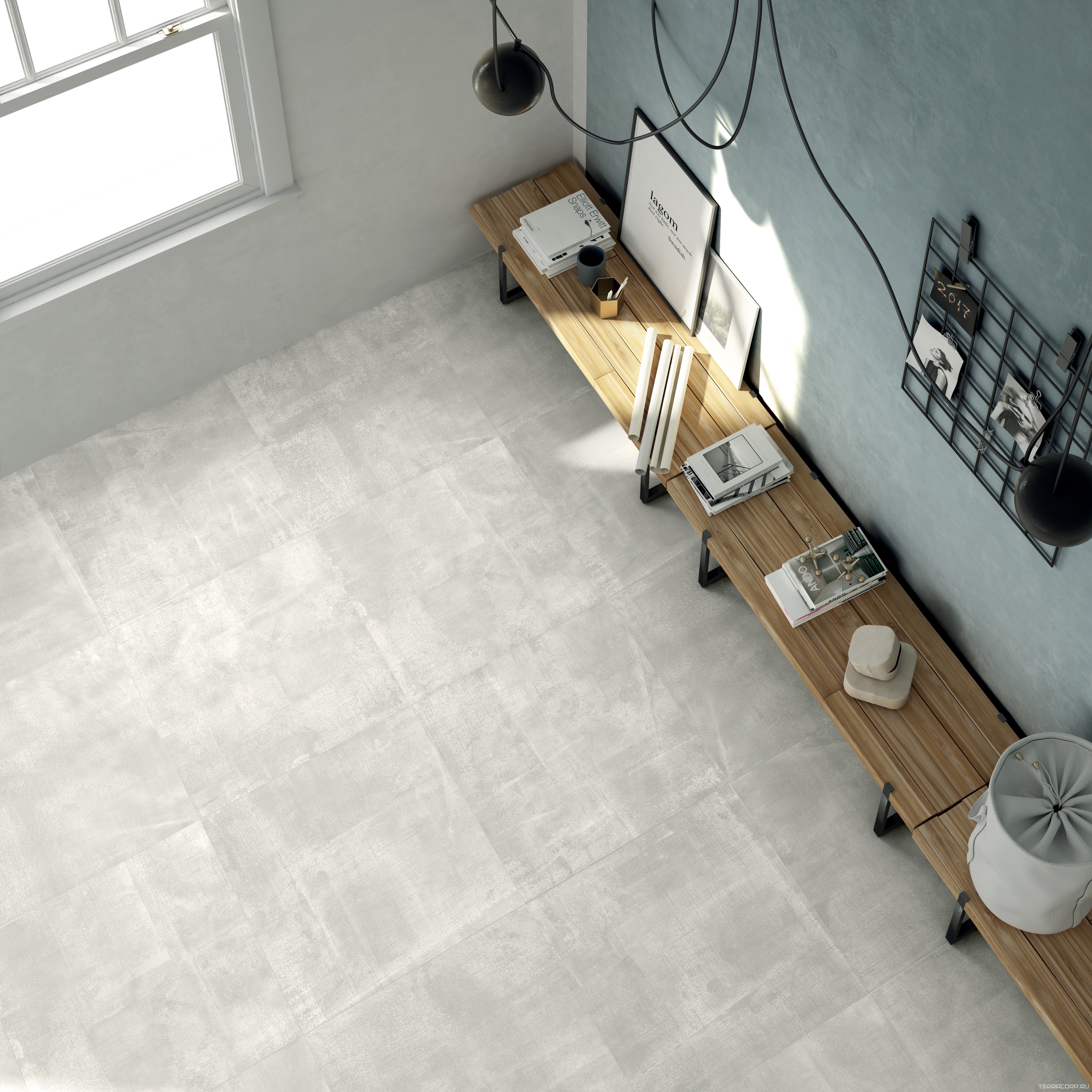 Керамогранит Dado Ceramica Fabric Grey 60x120 Серый, фото 1