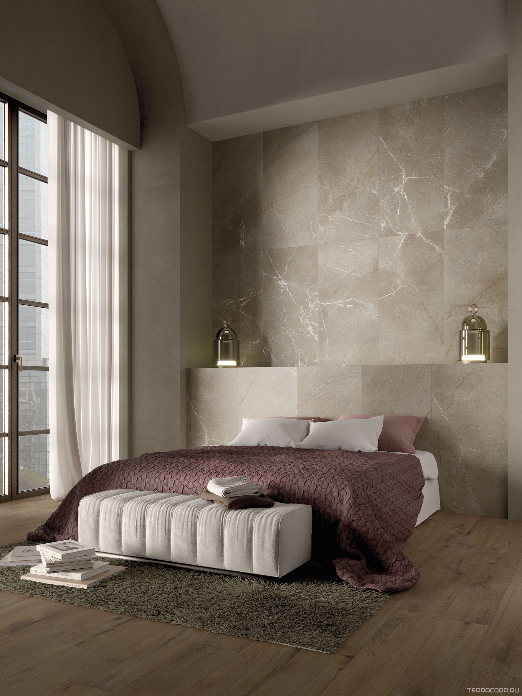Керамогранит Dado Ceramica Mask Ivory 60x120 Бежевый, фото 1
