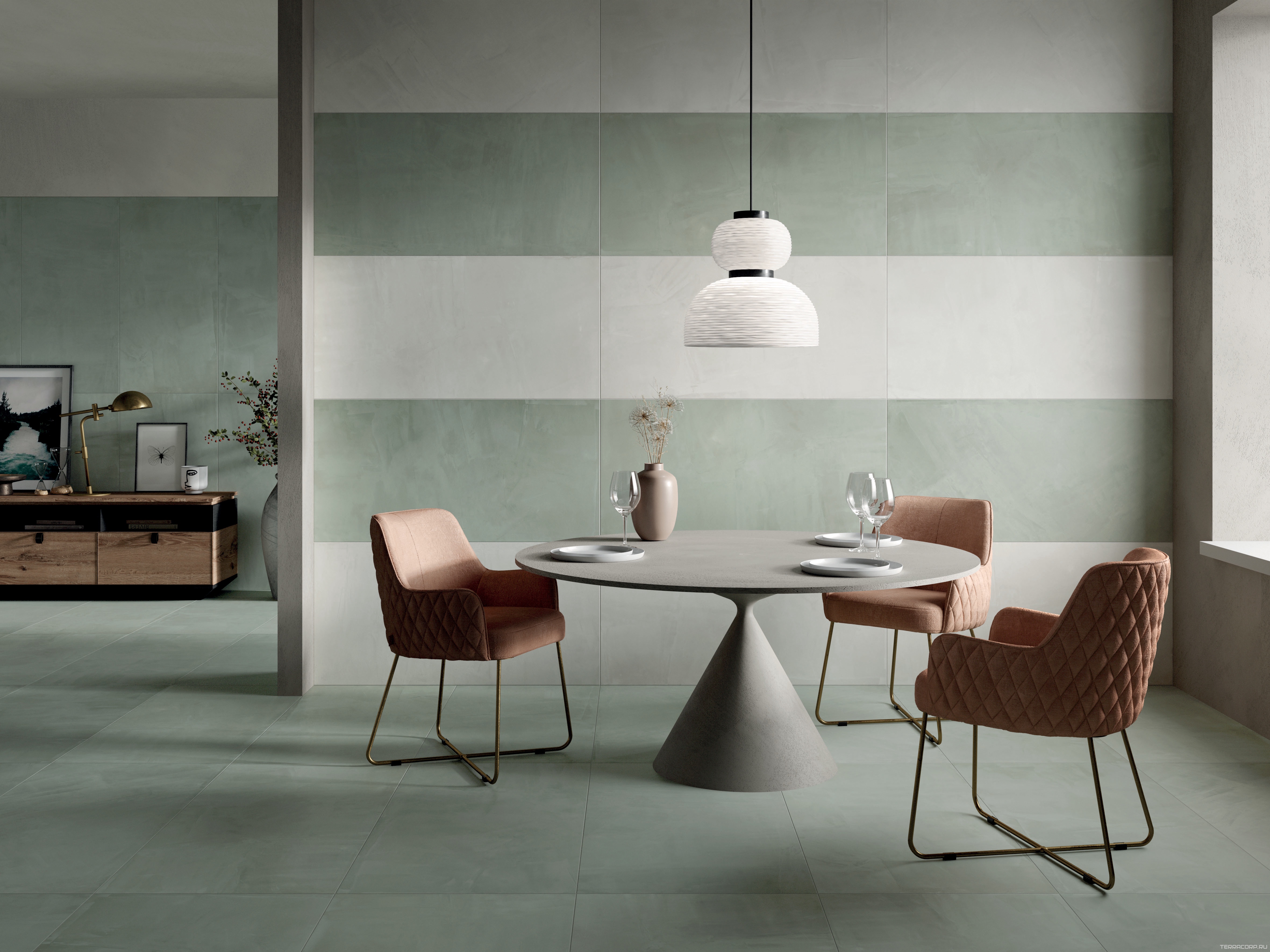 Керамогранит Dado Ceramica Paint White 60x120 Белый, фото 1