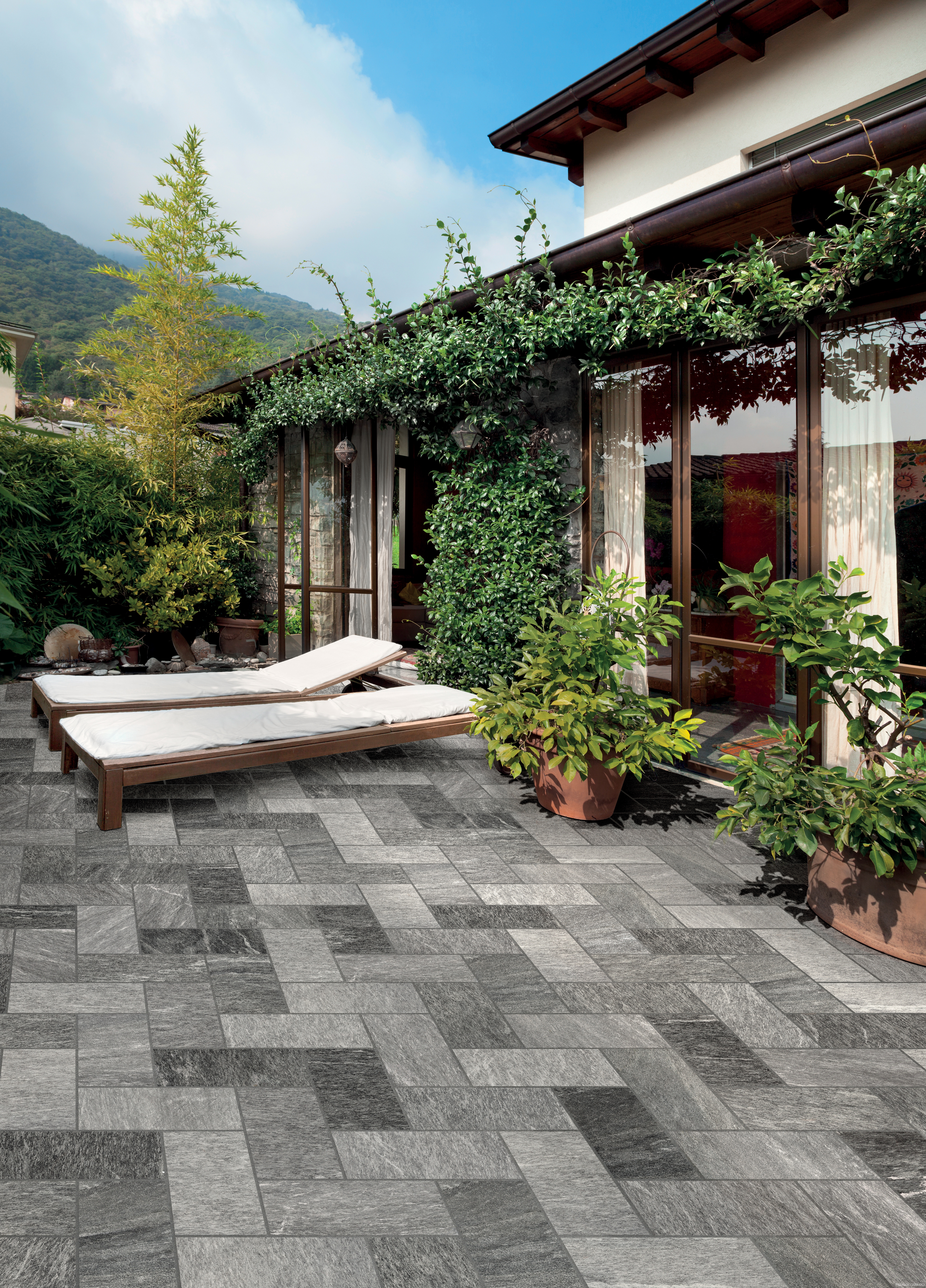 Керамогранит Dado Ceramica Pietra di Vals Vals Mix Cold OUT KL 15,3x31 Серый, фото 1