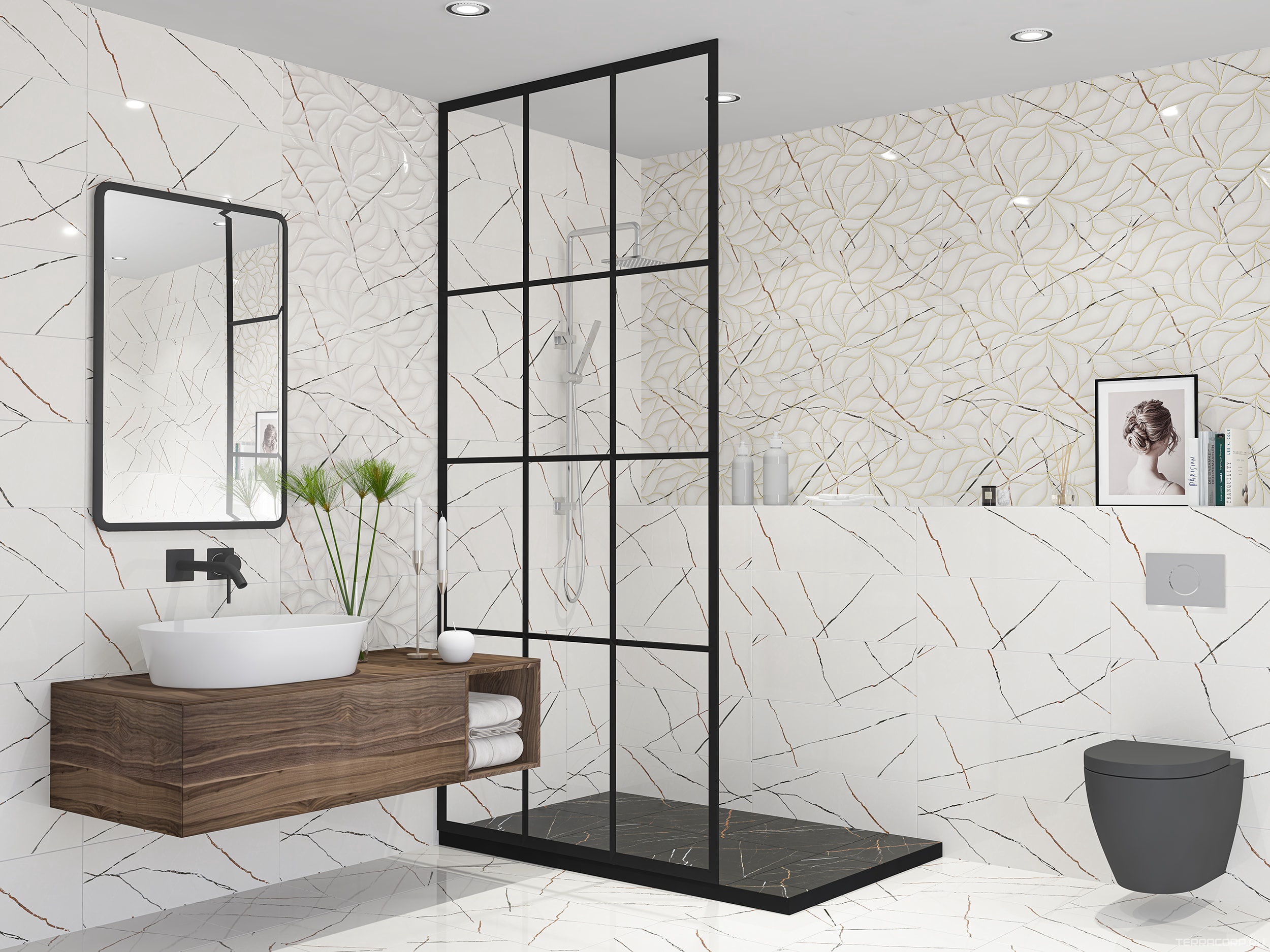 Керамогранит Eletto Bianco Covelano BIANCO COVELANO XX24.2x70 Белый, фото 1