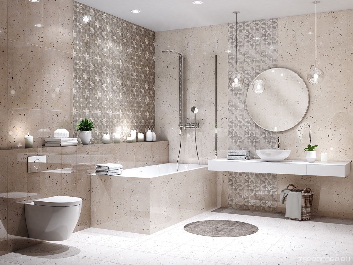 Керамическая плитка Eletto Terrazzo mocca ММ 42x42 Коричневый, фото 1
