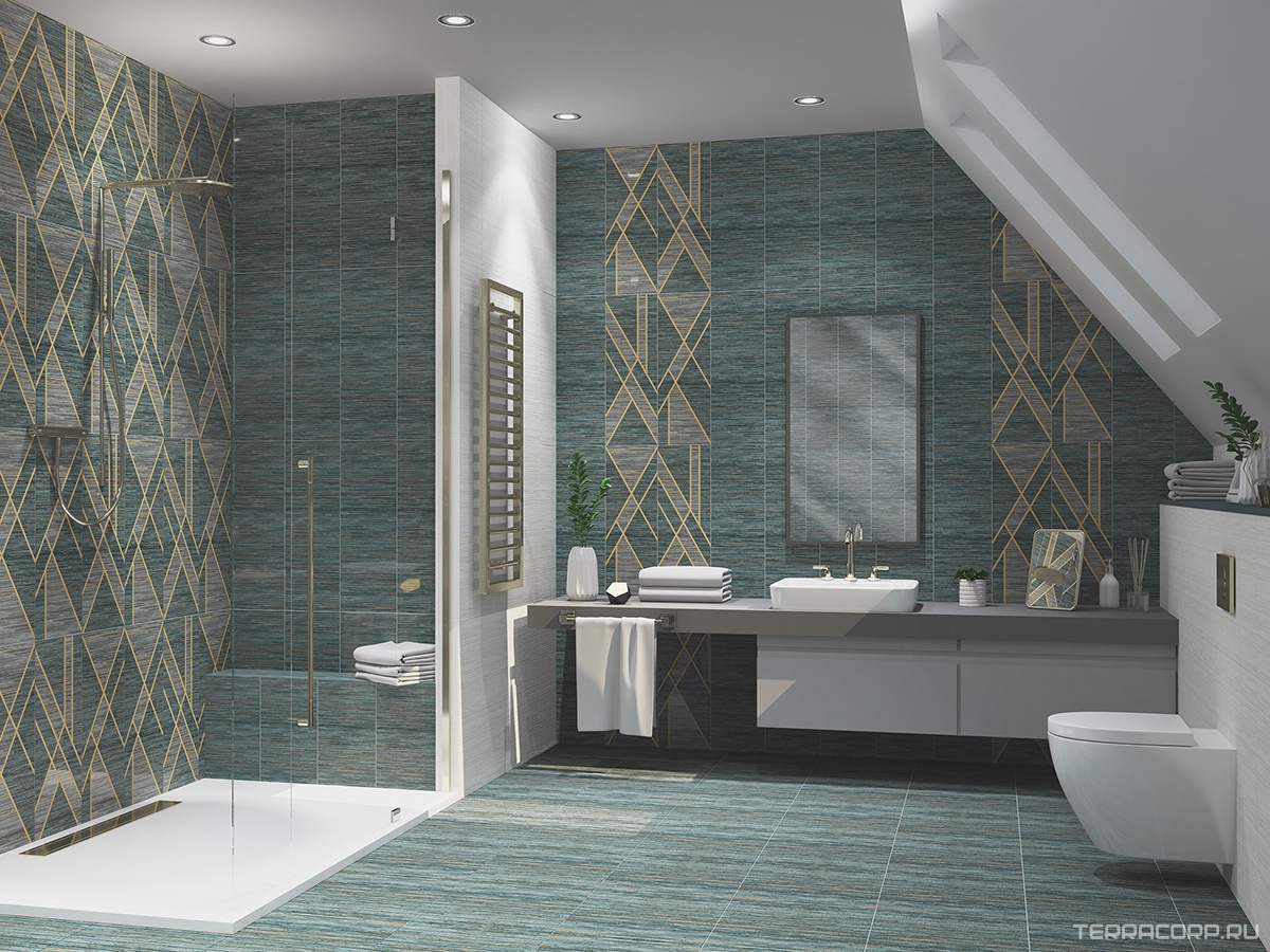Керамическая плитка Eletto Tessuto Green 42x42 Зеленый, фото 1