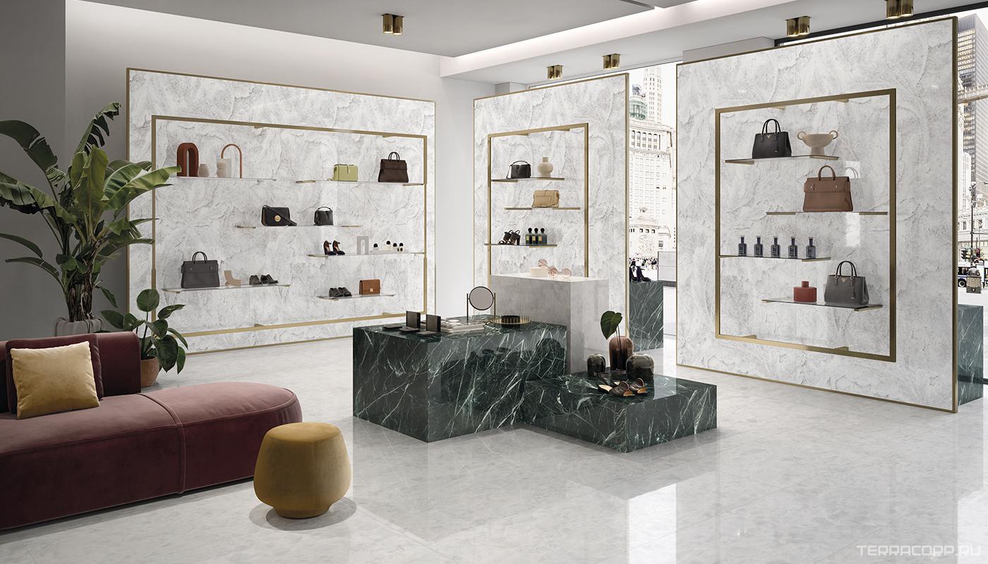Керамогранит Emil Ceramica Tele Di Marmo Revolution Thassos Lap ZZ90x90 Серый, фото 1