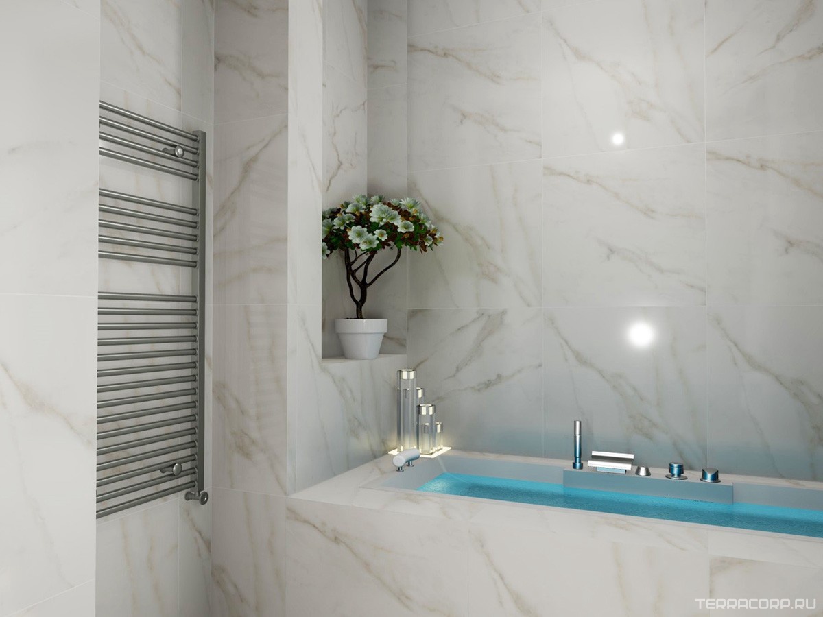 Керамогранит Estima Ideal ID01 white полир. 60x120 XX Белый, фото 1