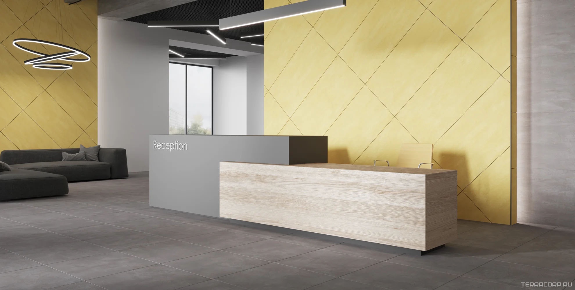 Керамогранит Ametis Spectrum SR04 yellow непол.60x120 Желтый, фото 1